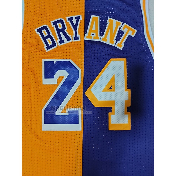 Maglia
 Kobe Bryant NO 24 Los Angeles Lakers Mitchell & Ness Split 1996-97 Giallo
 Viola
